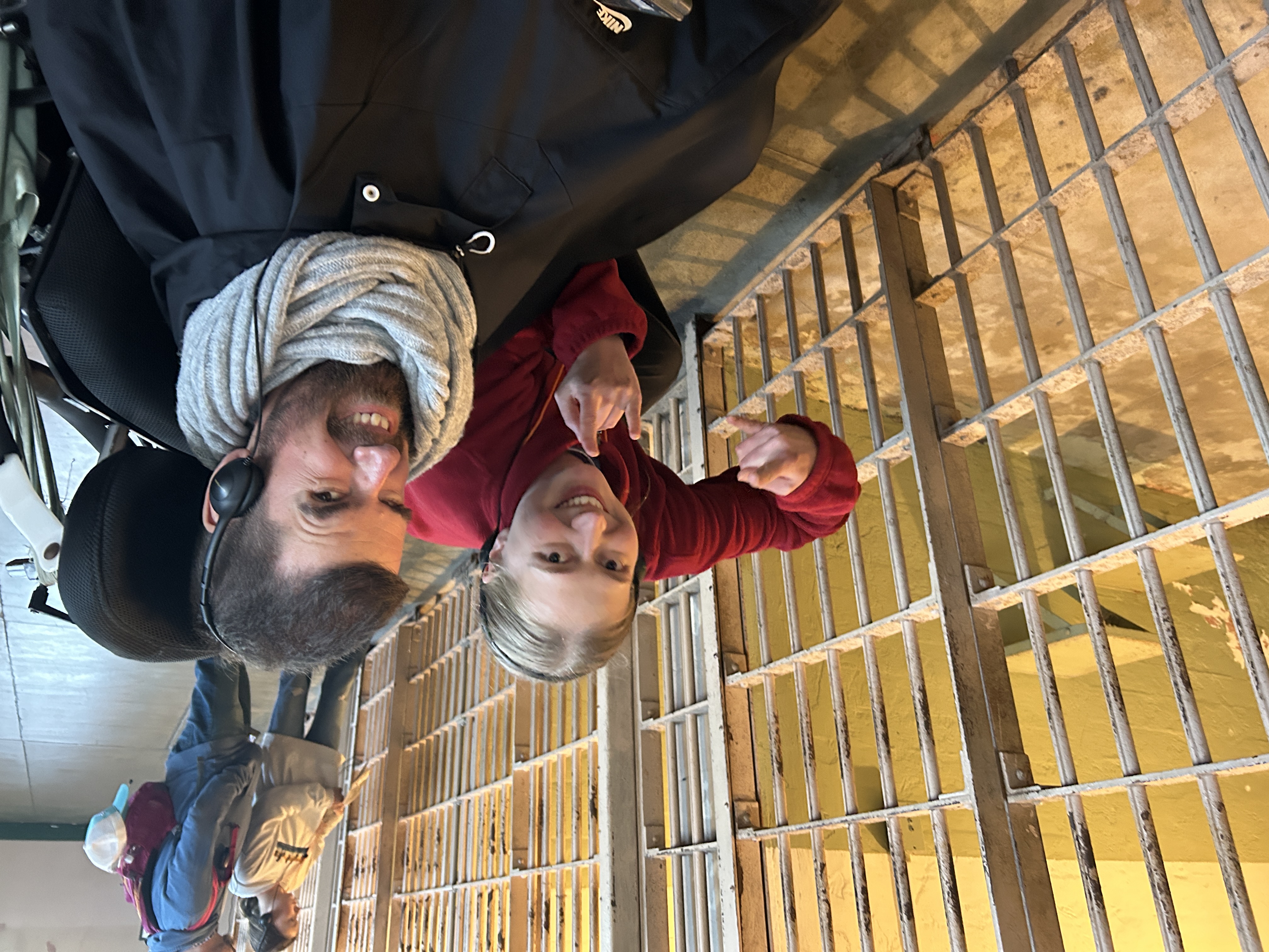 Ausserhalbe der Zelle kann man noch lachen