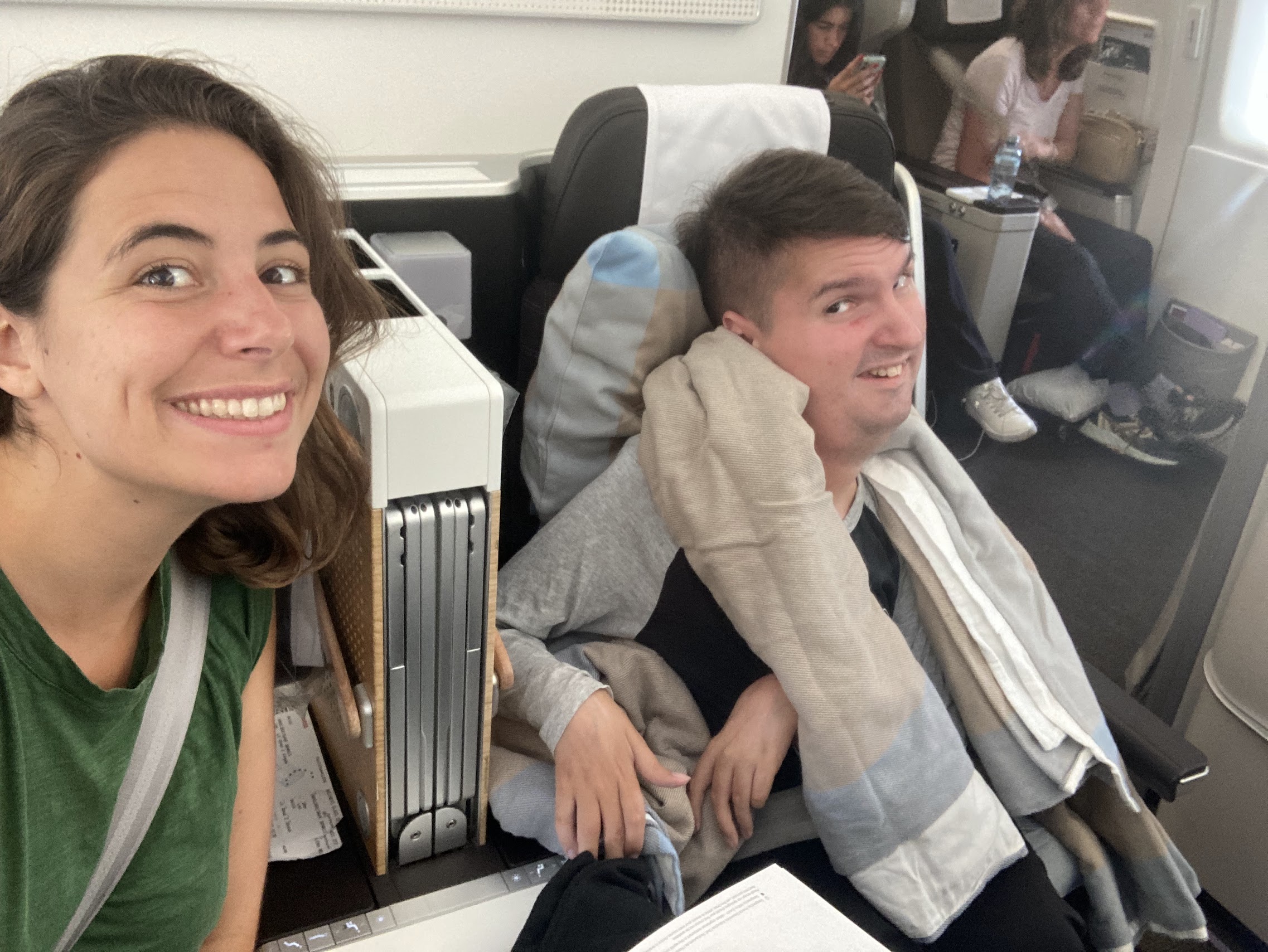 Dave bereit zum Abflug