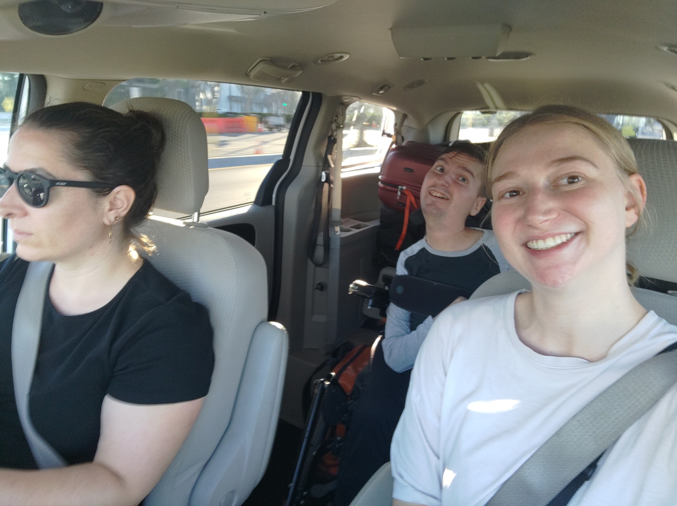 Auf dem Weg ins Hotel