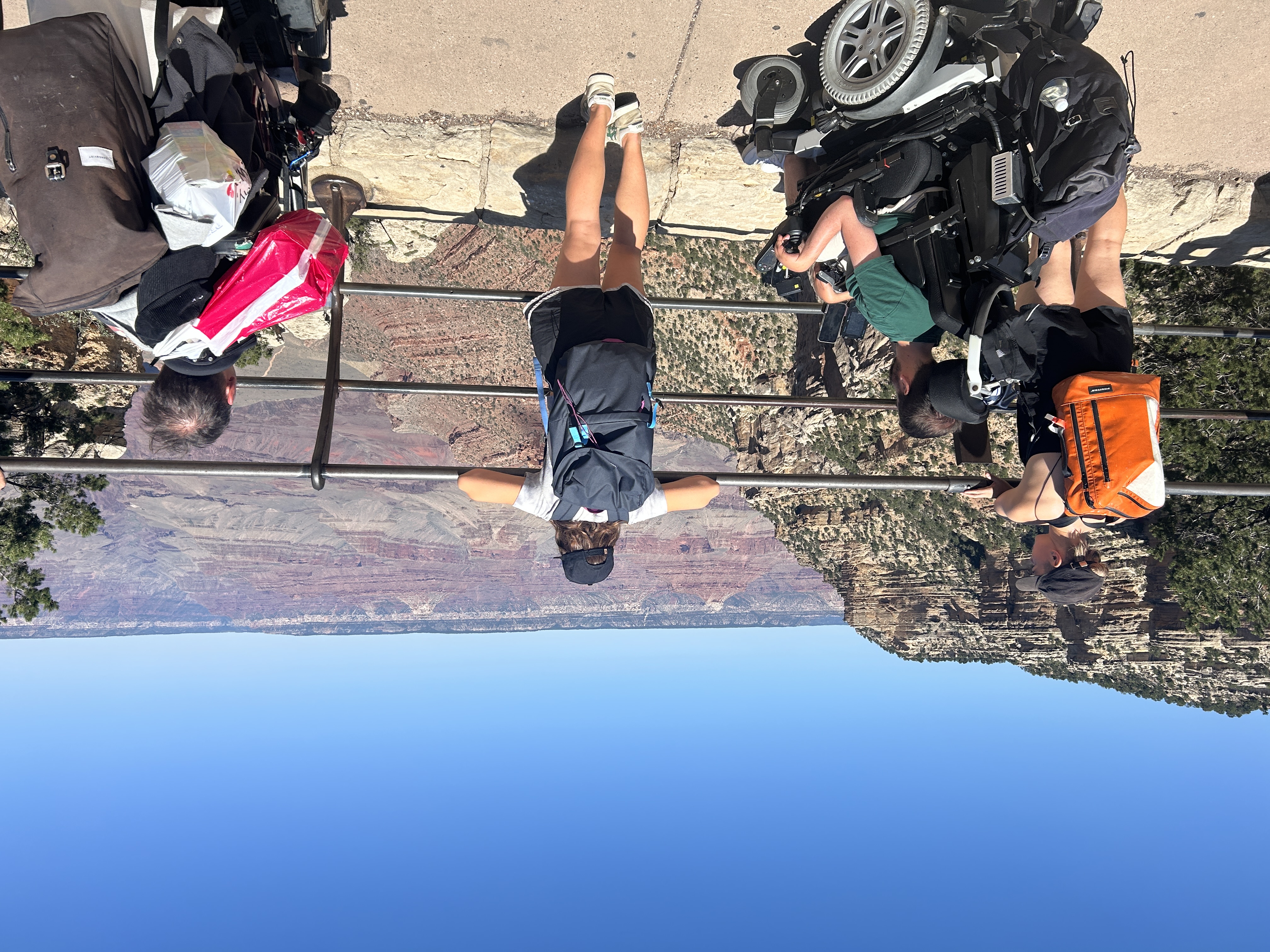 Erster Blick in den Canyon