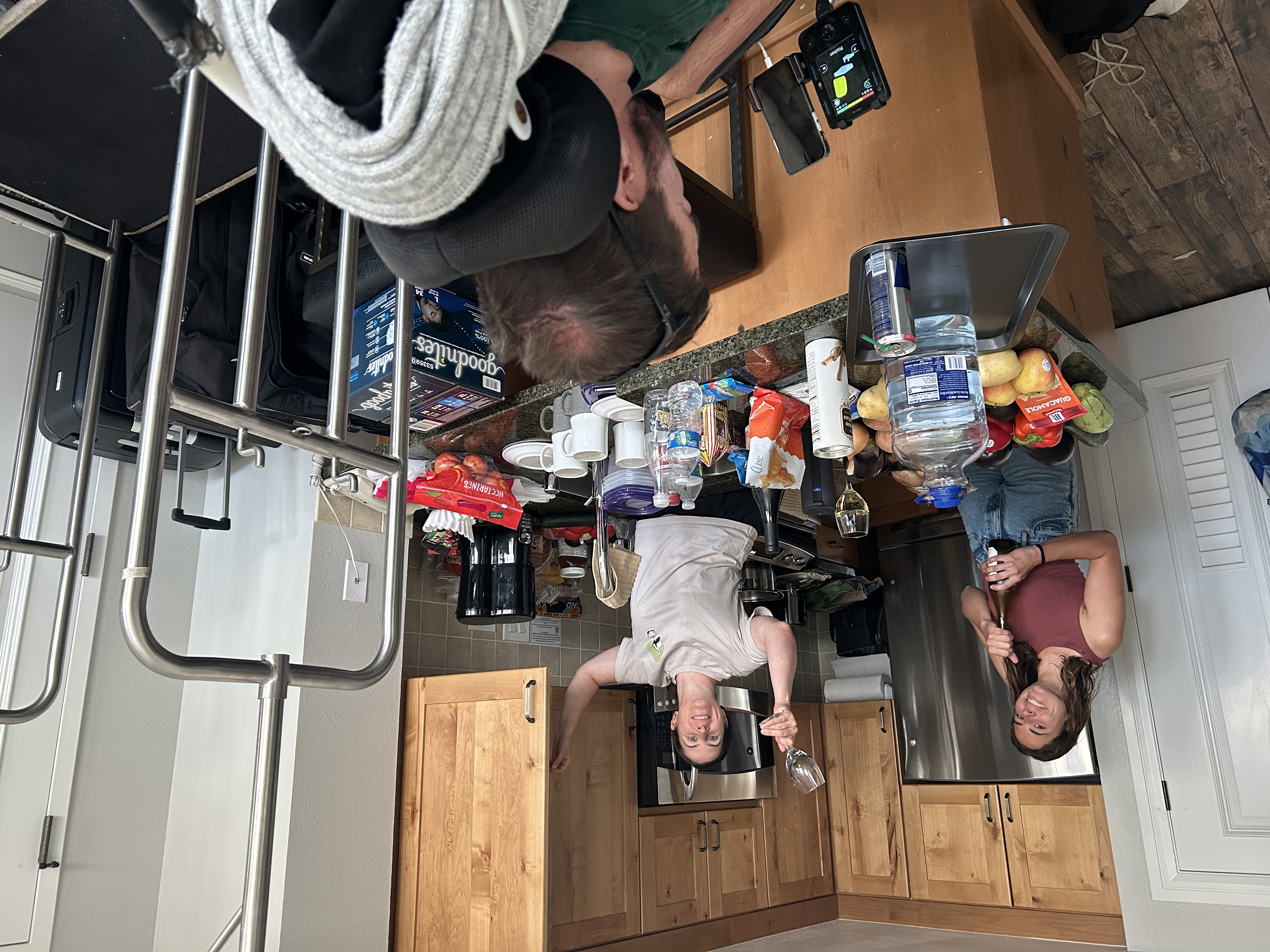 Vorbereitungen in der Küche