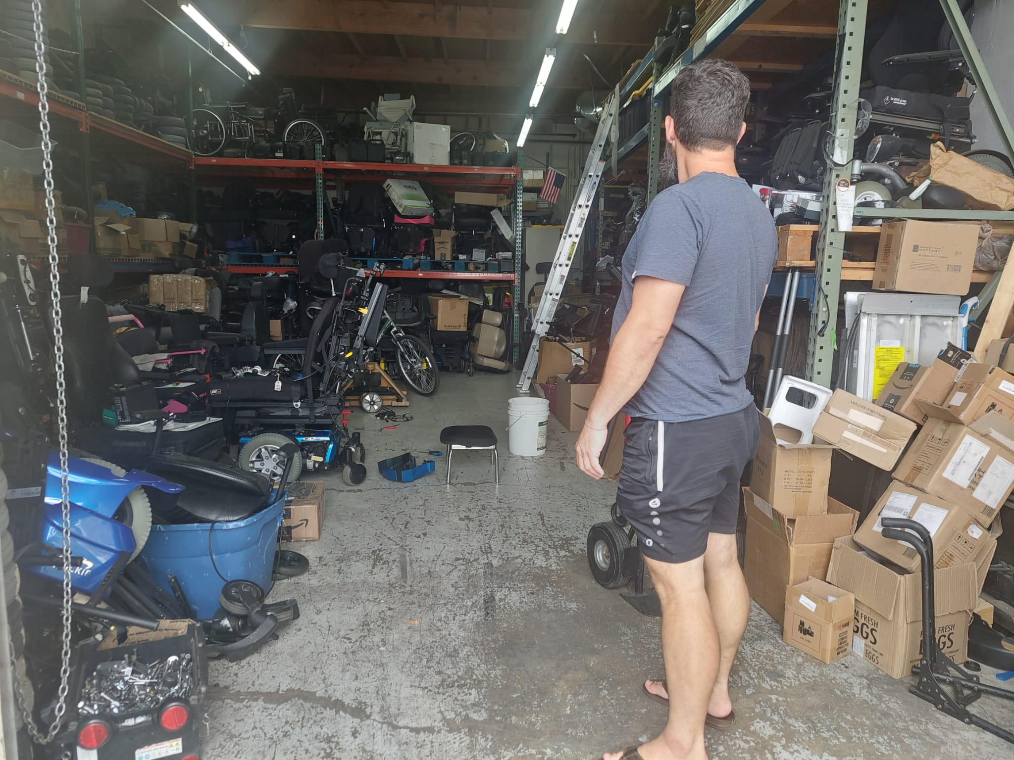 Interessante Werkstatt bei Young Mobility Solutions im Ventura