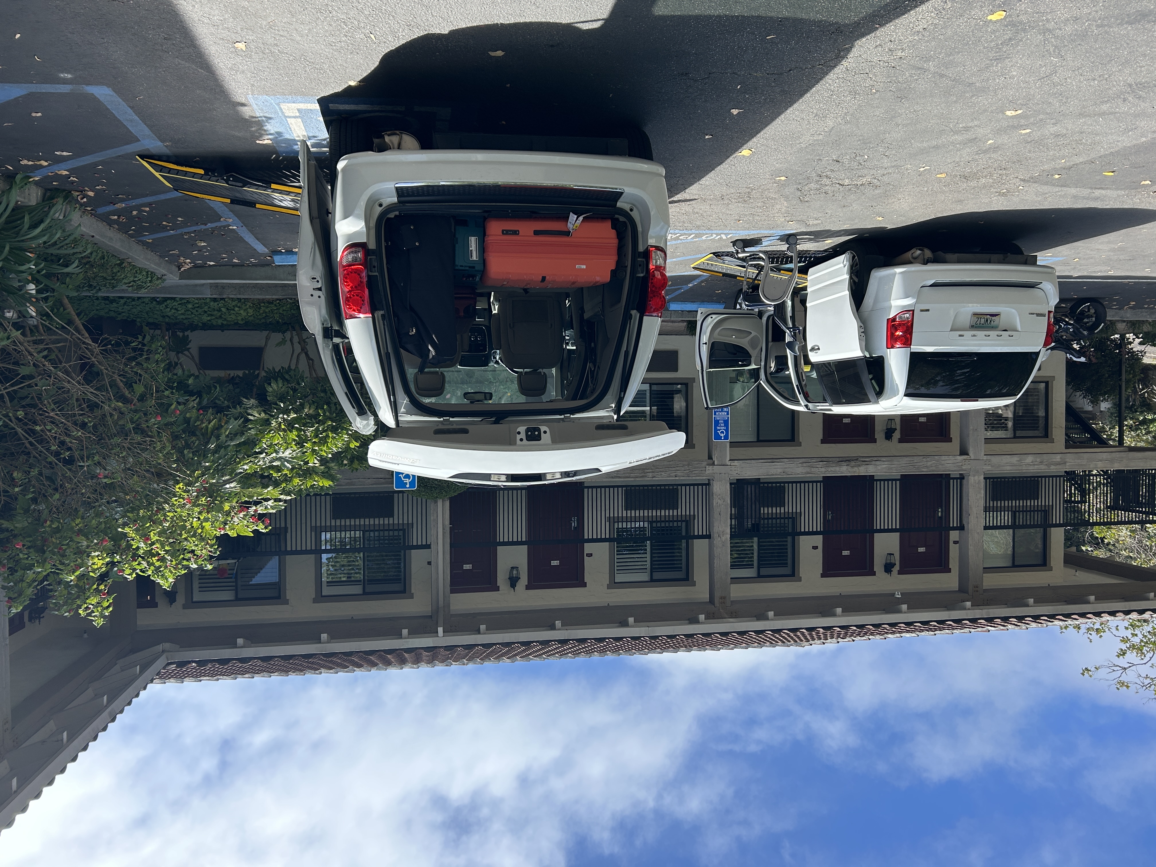 Koffer-Tetris beim Einladen