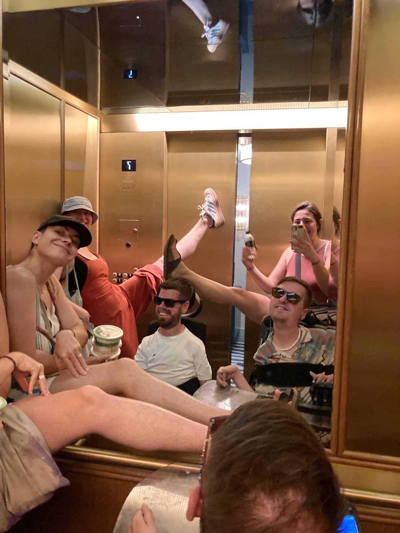 Zurück vom Einkaufen