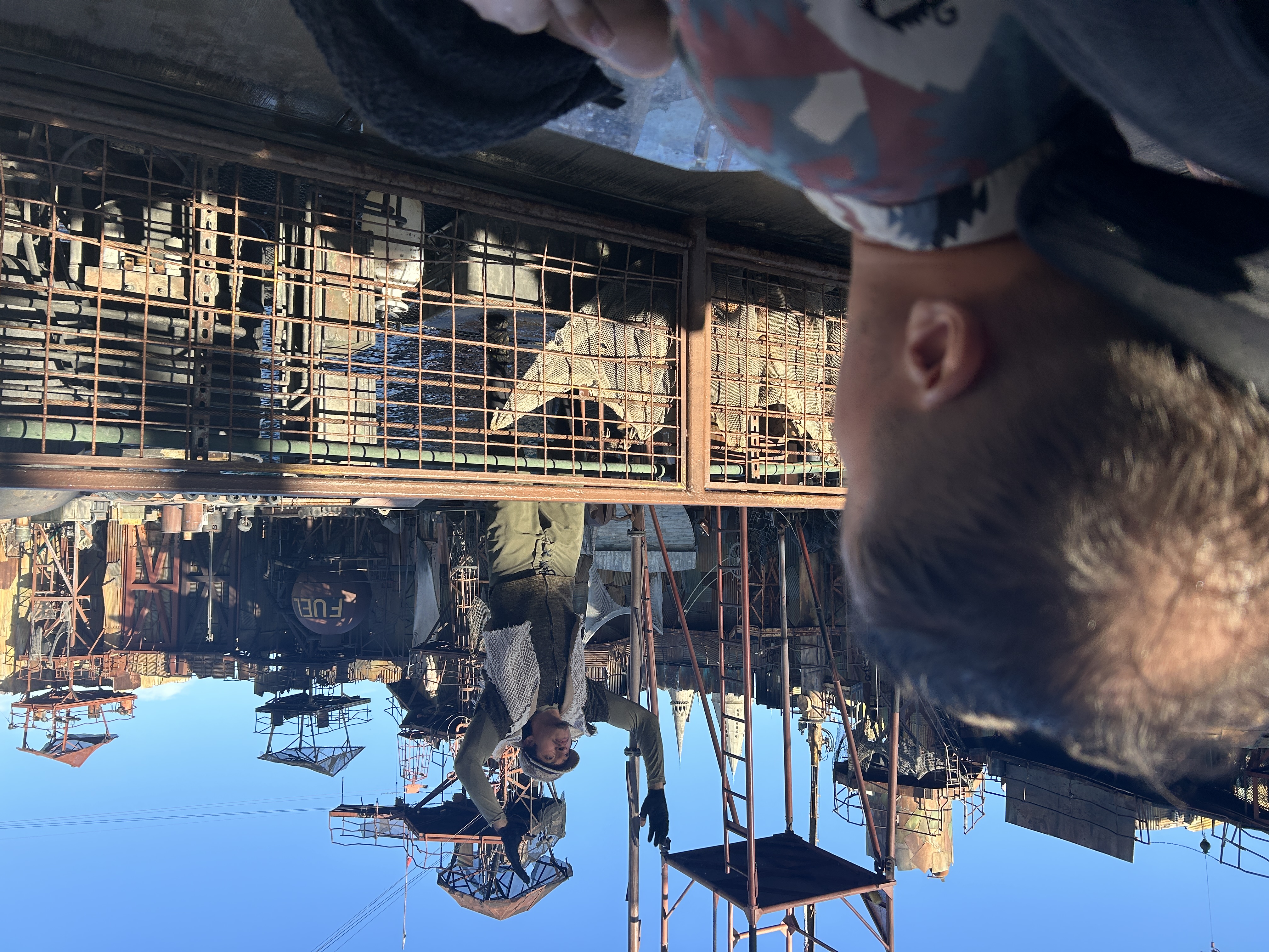 Erste Reihe in der Waterworld