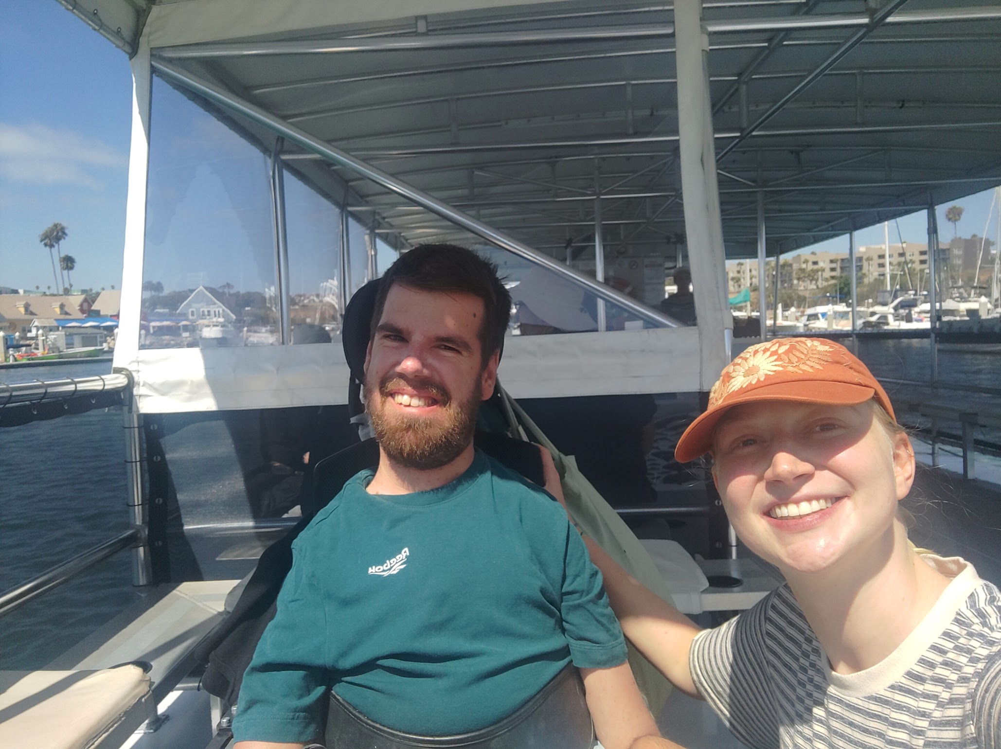 Beim Wale, bzw. Dolphin-Watching